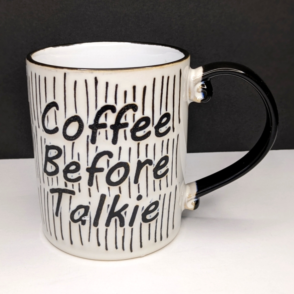 Ceramic Mug "Coffee Before Talkie" Spectrum Designz